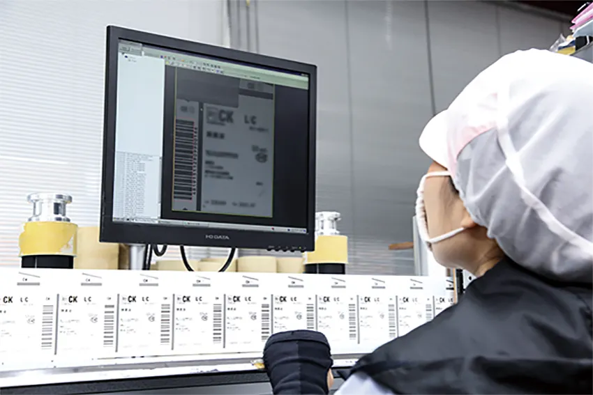 試薬・臨床検査薬ラベルの品質検査体制