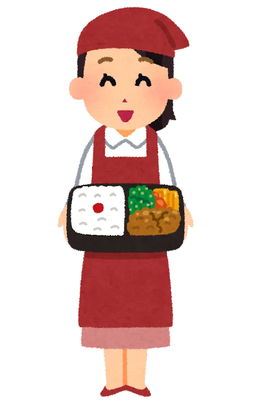 社内全体でお昼のお弁当を頼んでみた