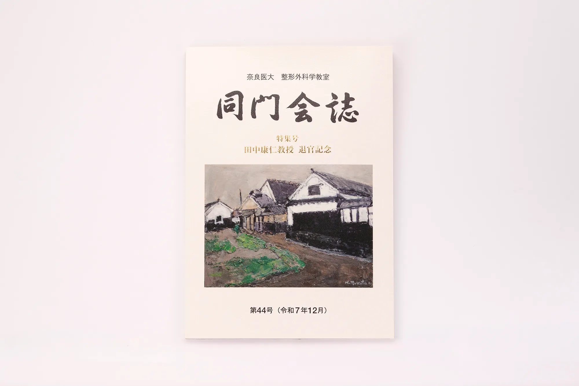 奈良医大整形外科同門会誌 表紙写真
